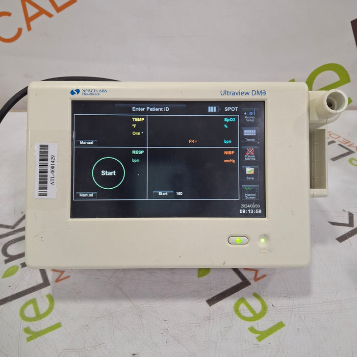 Spacelabs Healthcare Ultraview DM3 Vital Signs Monitor