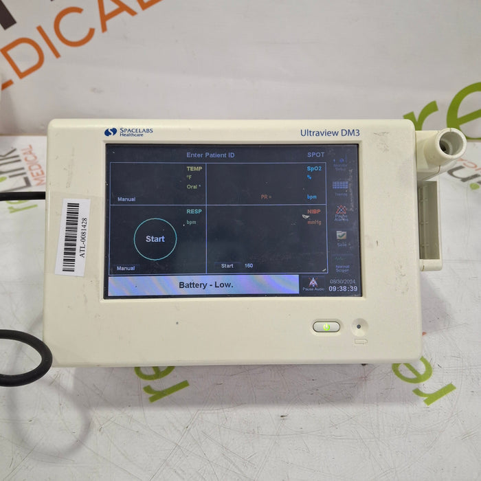 Spacelabs Healthcare Ultraview DM3 Vital Signs Monitor