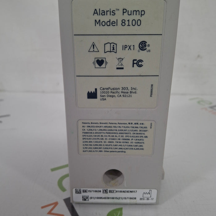 CareFusion Alaris 8100 LVP Infusion Pump Module