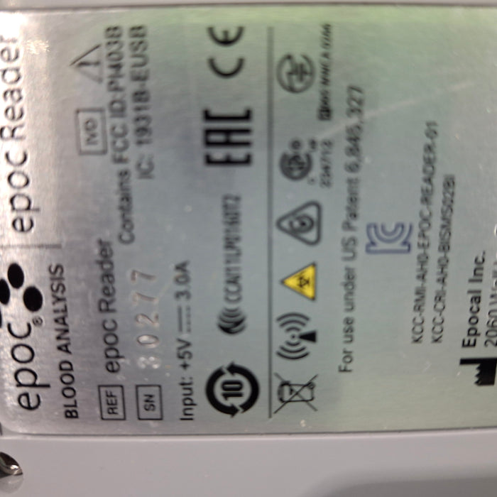 Epocal, Inc Epoc Reader Handheld Blood Analyzer