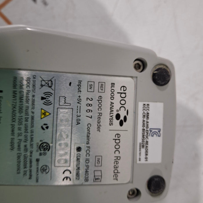 Epocal, Inc Epocal, Inc Epoc Reader Handheld Blood Analyzer Clinical Lab reLink Medical