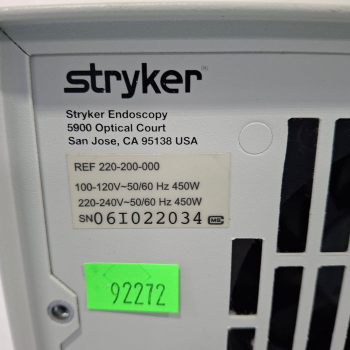 Stryker X8000 Light Source