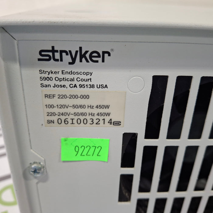 Stryker X8000 Light Source