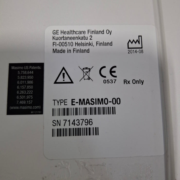 GE Healthcare E-MASIMO SpO2 Module