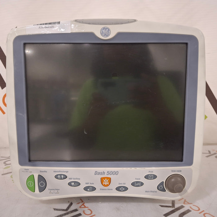 GE Healthcare Dash 5000 - Masimo SpO2 Patient Monitor