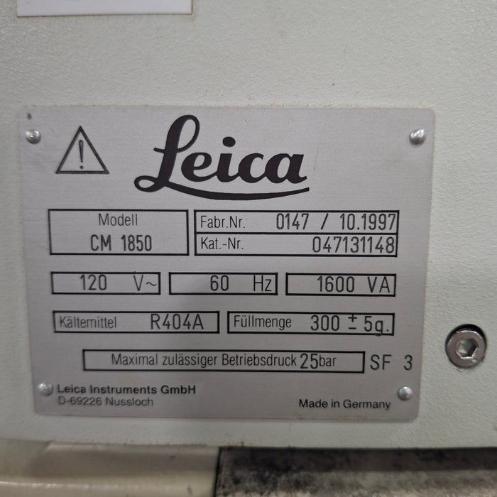 Leica CM1850 Cryostat