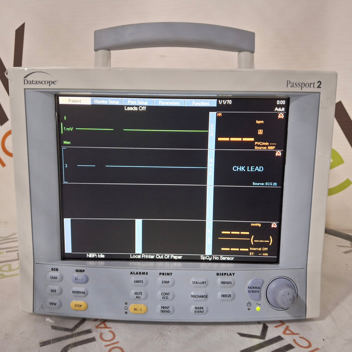 Datascope Passport 2 Patient Monitor