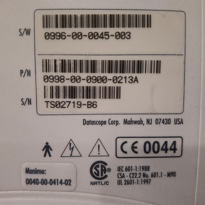 Datascope Passport 2 Patient Monitor