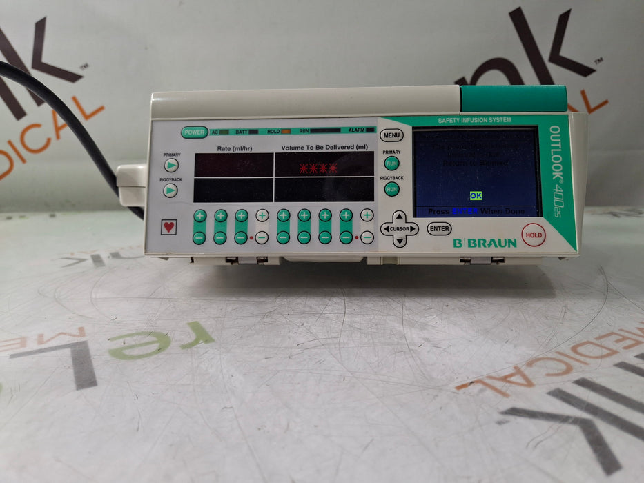 B. Braun Outlook 400ES Infusion Pump