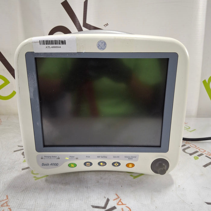 GE Healthcare Dash 4000 - GE/Nellcor SpO2 Patient Monitor