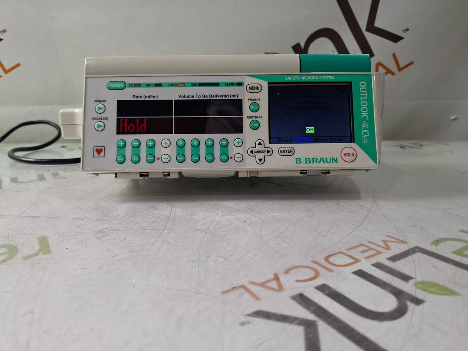 B. Braun Outlook 400ES Infusion Pump