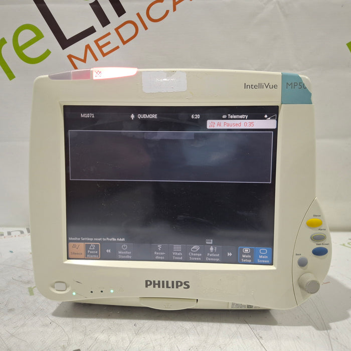 Philips IntelliVue MP50 Patient Monitor