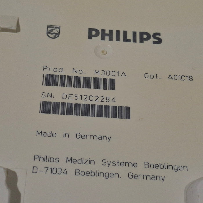 Philips M3001A-A01C18 Fast SpO2, NIBP, 12 lead ECG, Temp, IBP MMS Module