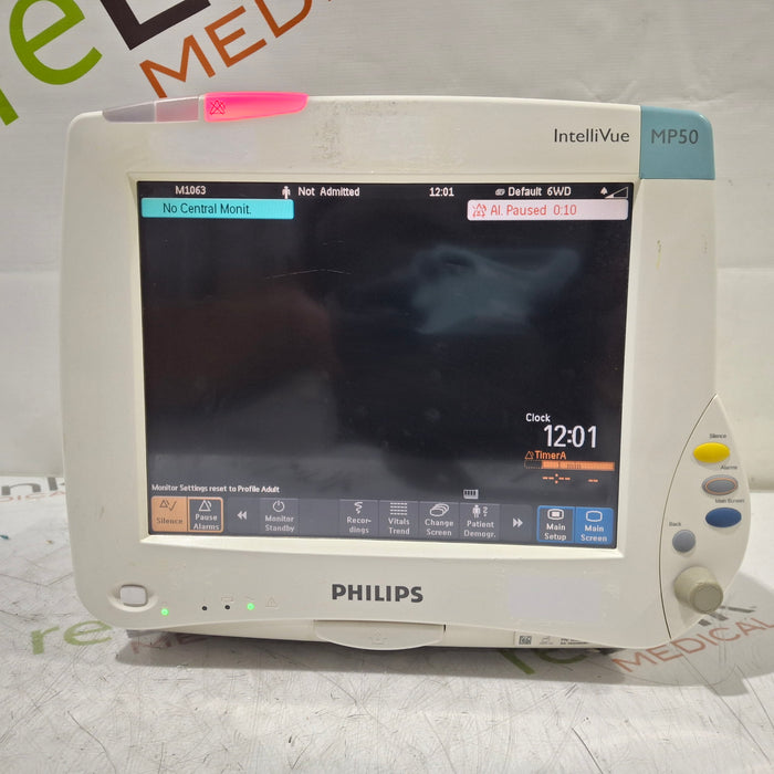 Philips IntelliVue MP50 Patient Monitor