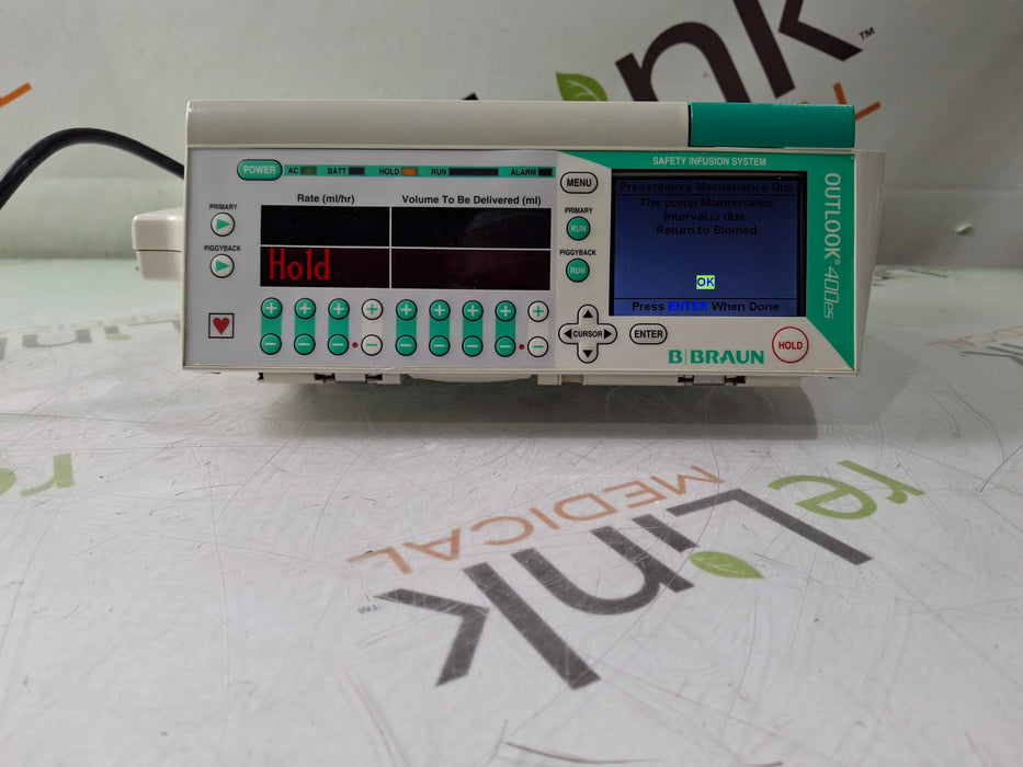 B. Braun Outlook 400ES Infusion Pump