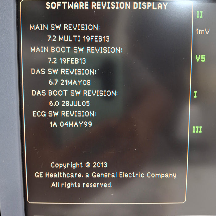 GE Healthcare Dash 4000 - GE/Nellcor SpO2 Patient Monitor