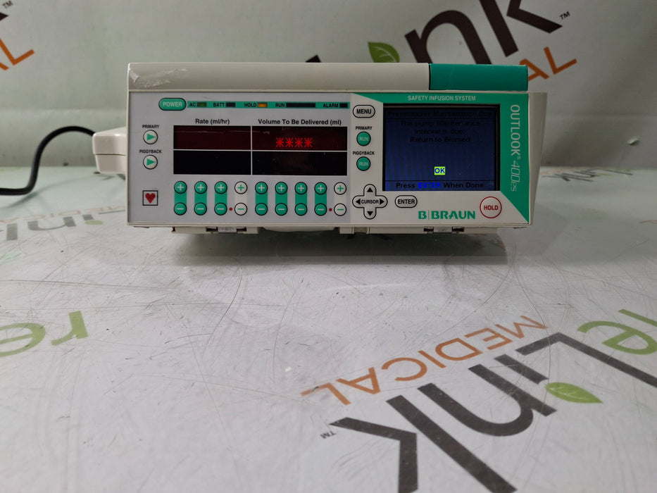 B. Braun Outlook 400ES Infusion Pump