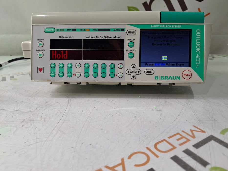 B. Braun Outlook 400ES Infusion Pump