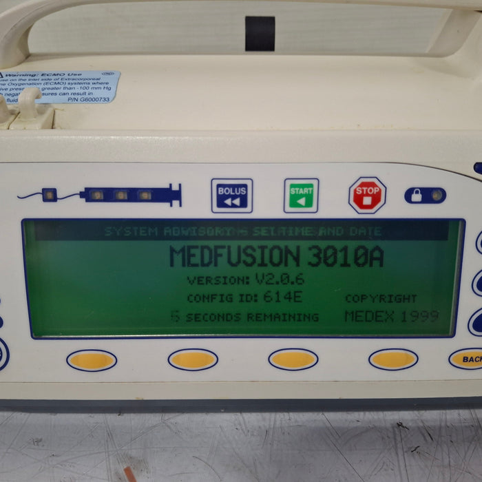 Smiths Medical Medfusion 3010a Syringe Infusion Pump