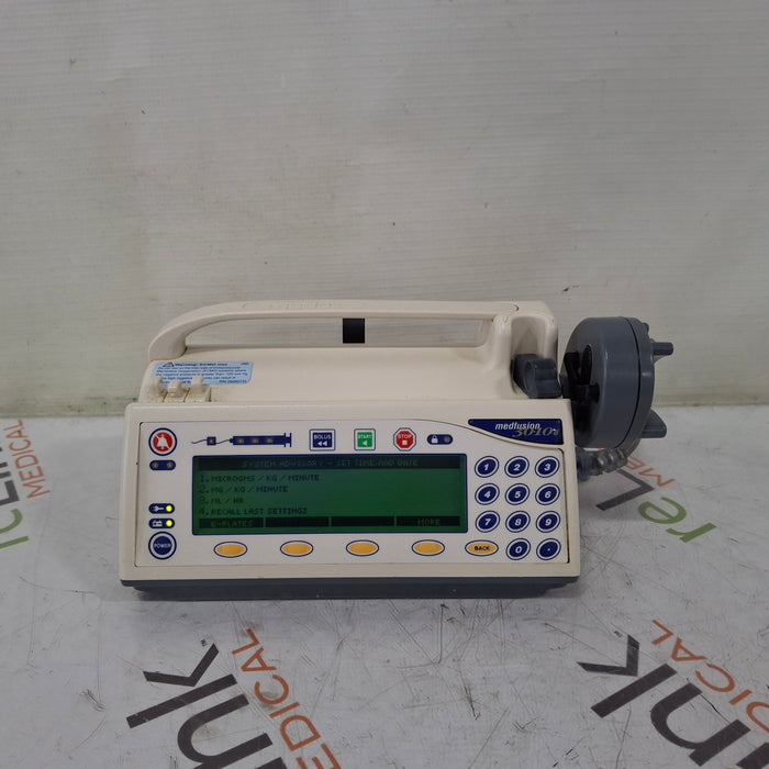 Smiths Medical Medfusion 3010a Syringe Infusion Pump