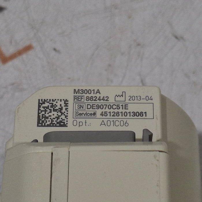 Philips M3001A-A01C06 Fast SpO2, NIBP, ECG, Temp, IBP MMS Module