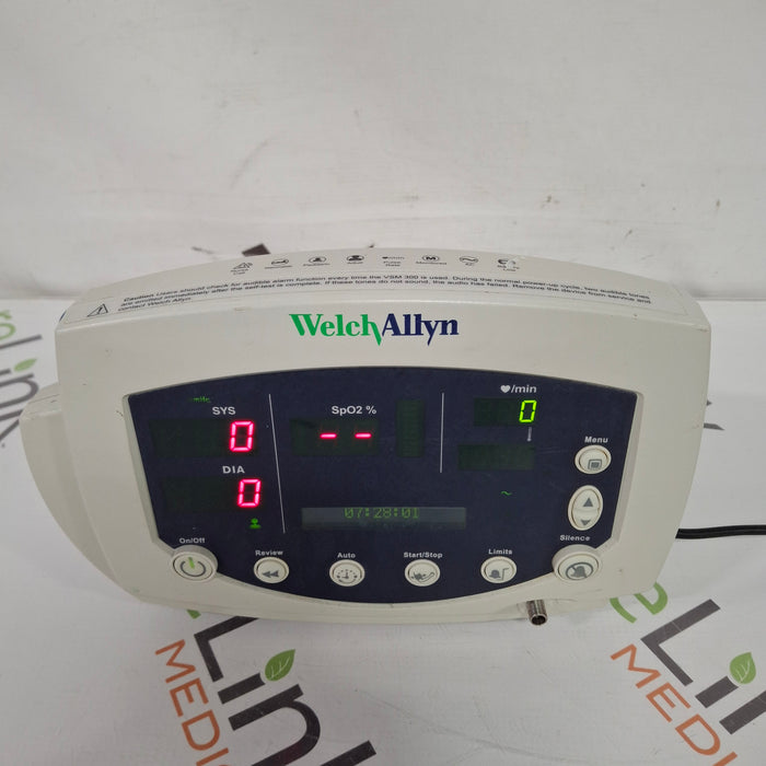 Welch Allyn 300 Series - Nellcor SpO2, Temp Vital Signs Monitor