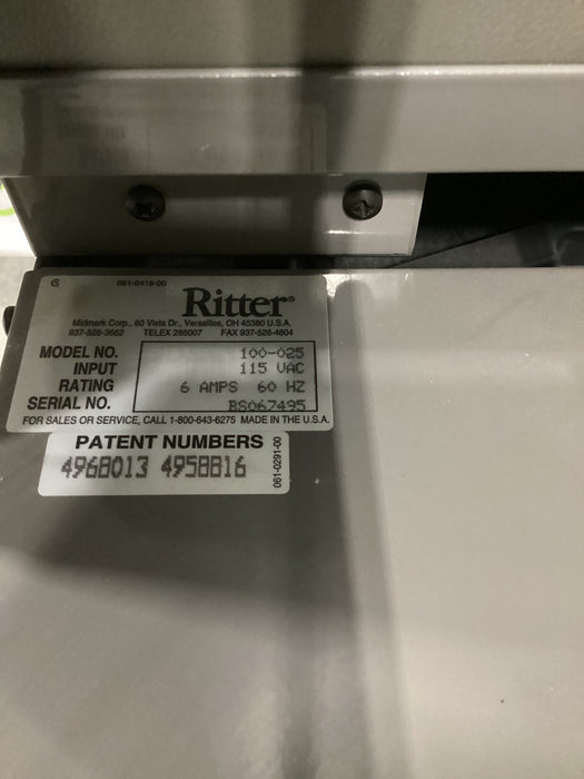 Ritter 104 Exam Table