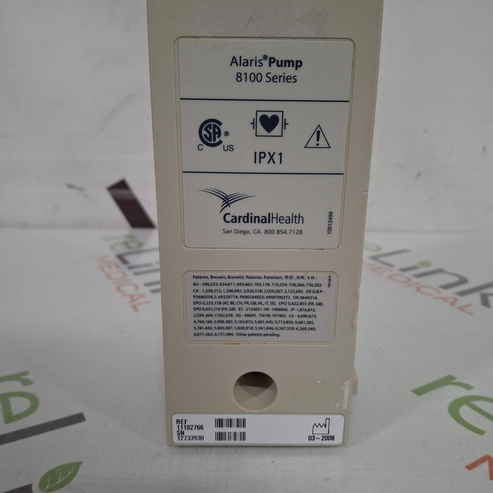 CareFusion Alaris 8100 LVP Infusion Pump Module