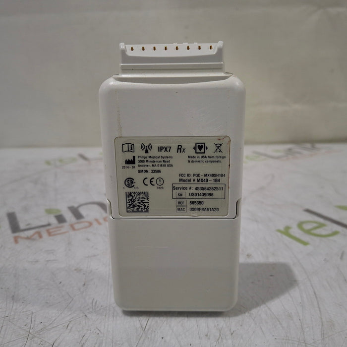 Philips MX40 1.4 ECG/SPO2 865350 Telemetry Transmitter