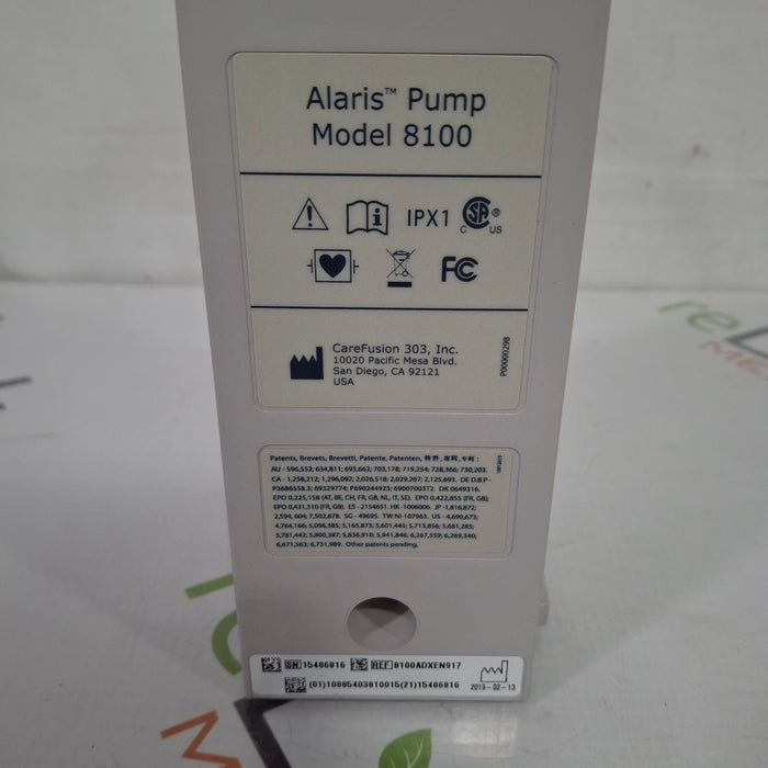 CareFusion Alaris 8100 LVP Infusion Pump Module