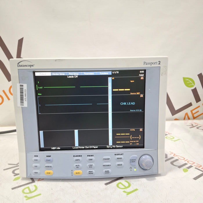 Datascope Passport 2 Patient Monitor