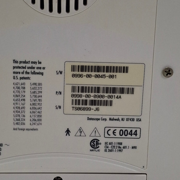 Datascope Passport 2 Patient Monitor