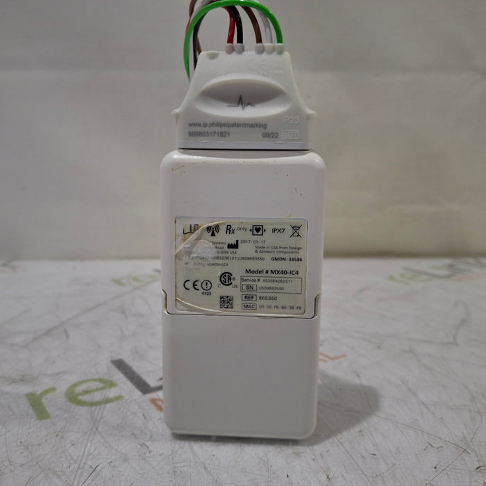 Philips MX40 1.4 ECG/SPO2 865350 Telemetry Transmitter