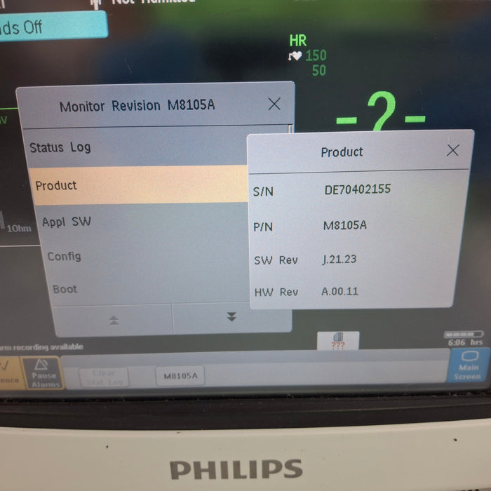 Philips Intellivue MP5 - ECG, Fast SpO2, NIBP, Press, Temp Patient Monitor