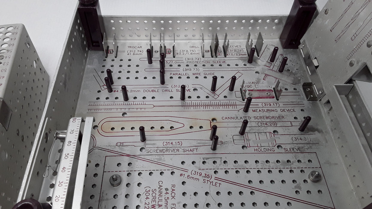 Synthes, Inc. 4.0mm Cannulated Screw Set Case Only
