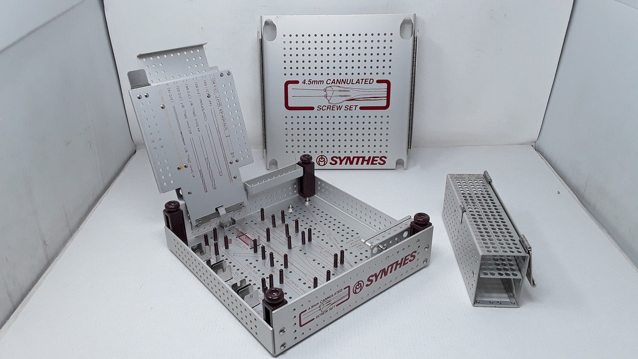 Synthes, Inc. 4.5mm Cannulated Screw Set Case Only