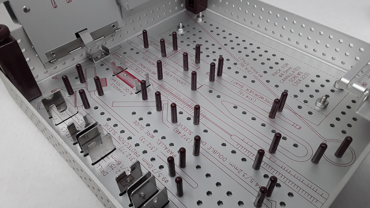 Synthes, Inc. 4.5mm Cannulated Screw Set Case Only