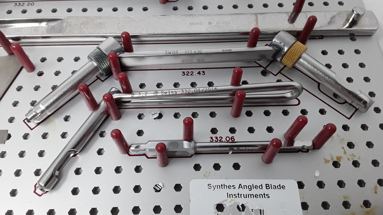 Synthes, Inc. Angled Blade Plate Instruments