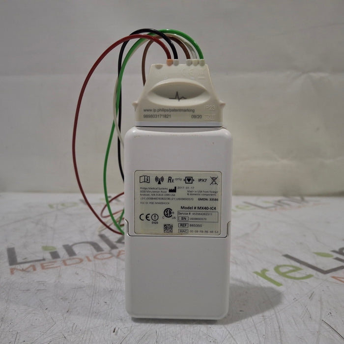 Philips MX40 1.4 ECG/SPO2 865350 Telemetry Transmitter