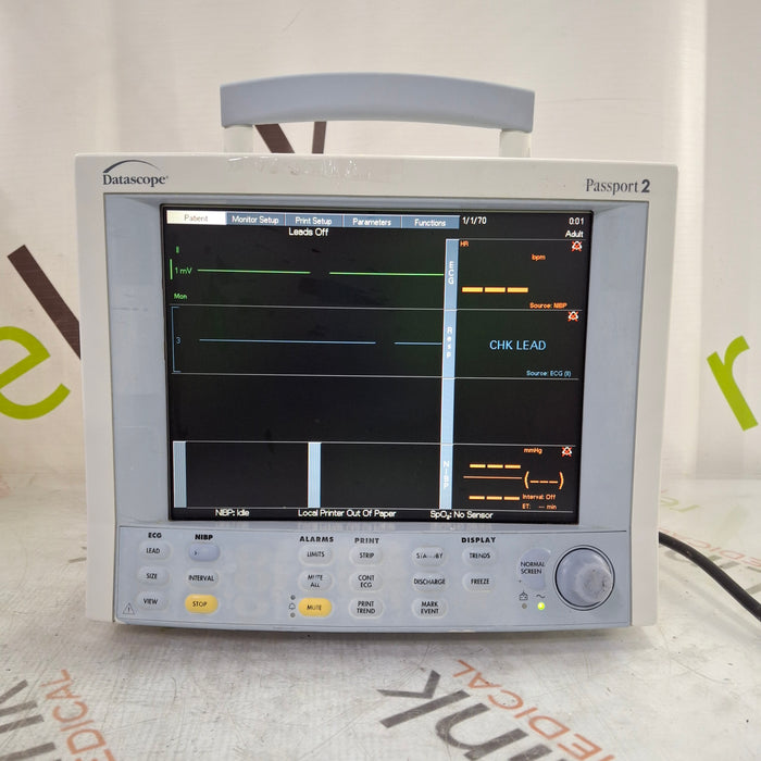 Datascope Passport 2 Patient Monitor