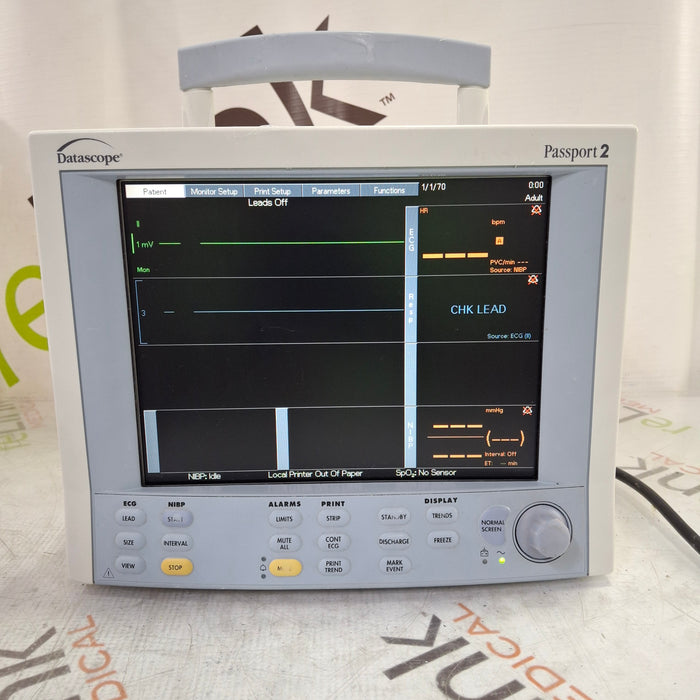 Datascope Passport 2 Patient Monitor