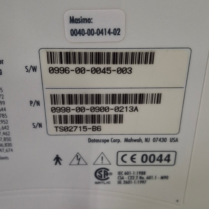 Datascope Passport 2 Patient Monitor
