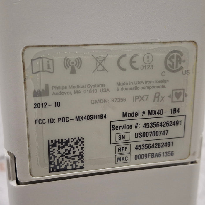 Philips MX40 1.4 ECG 865350 Telemetry Transmitter