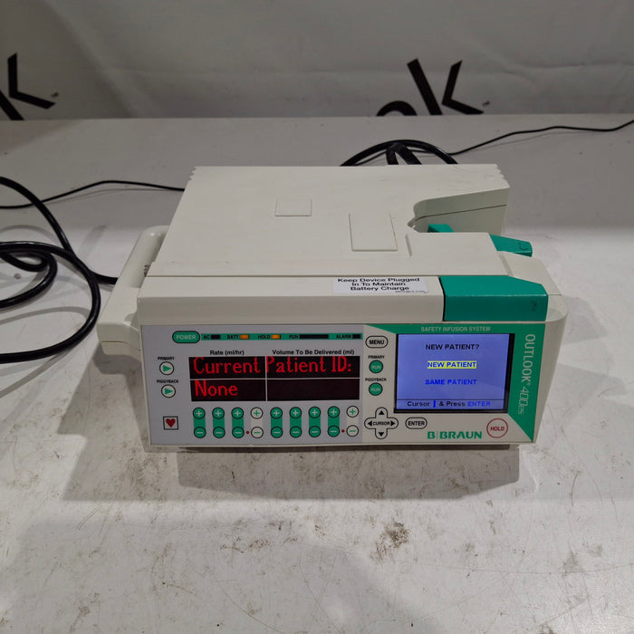 B. Braun Outlook 400ES Infusion Pump