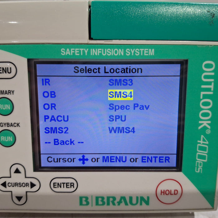 B. Braun Outlook 400ES Infusion Pump