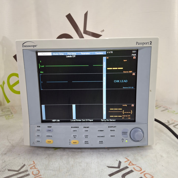 Datascope Passport 2 Patient Monitor