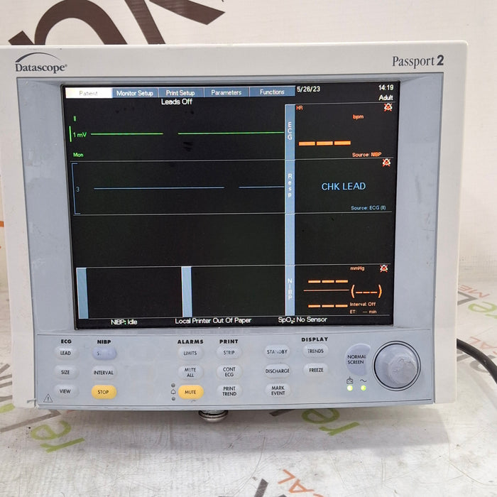 Datascope Passport 2 Patient Monitor