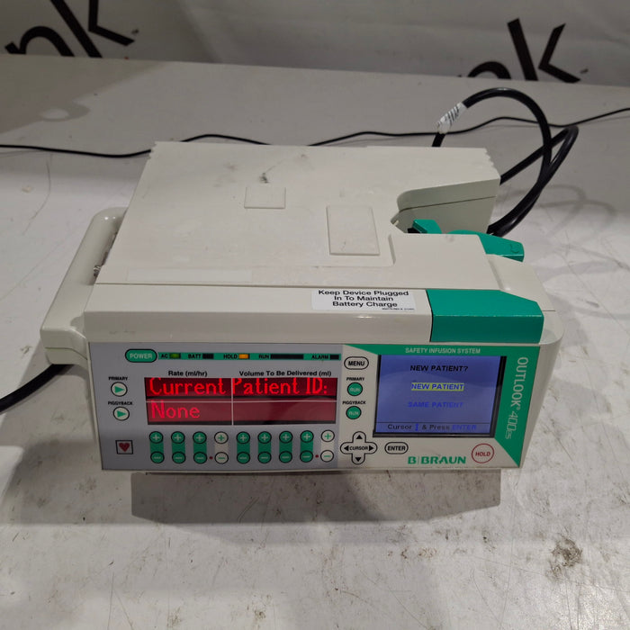 B. Braun Outlook 400ES Infusion Pump