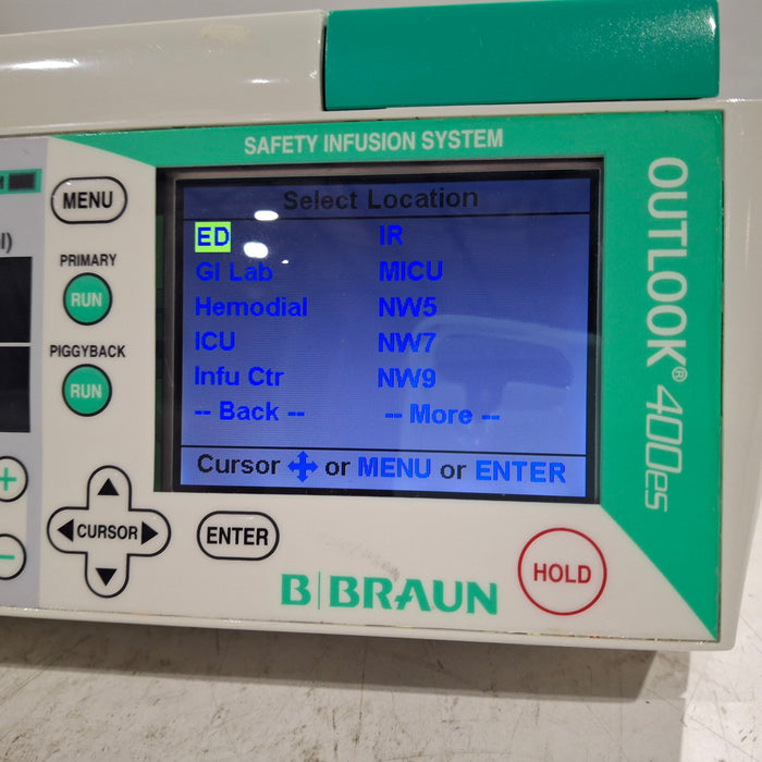 B. Braun Outlook 400ES Infusion Pump