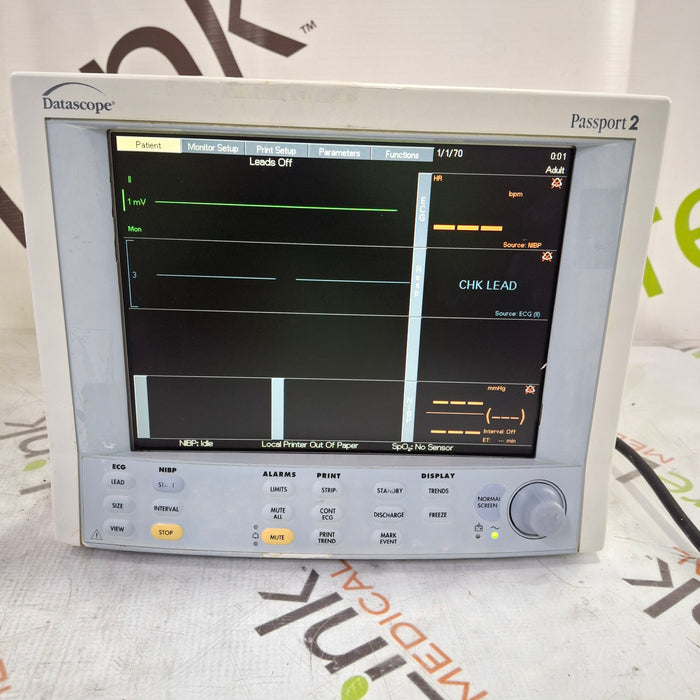 Datascope Passport 2 Patient Monitor